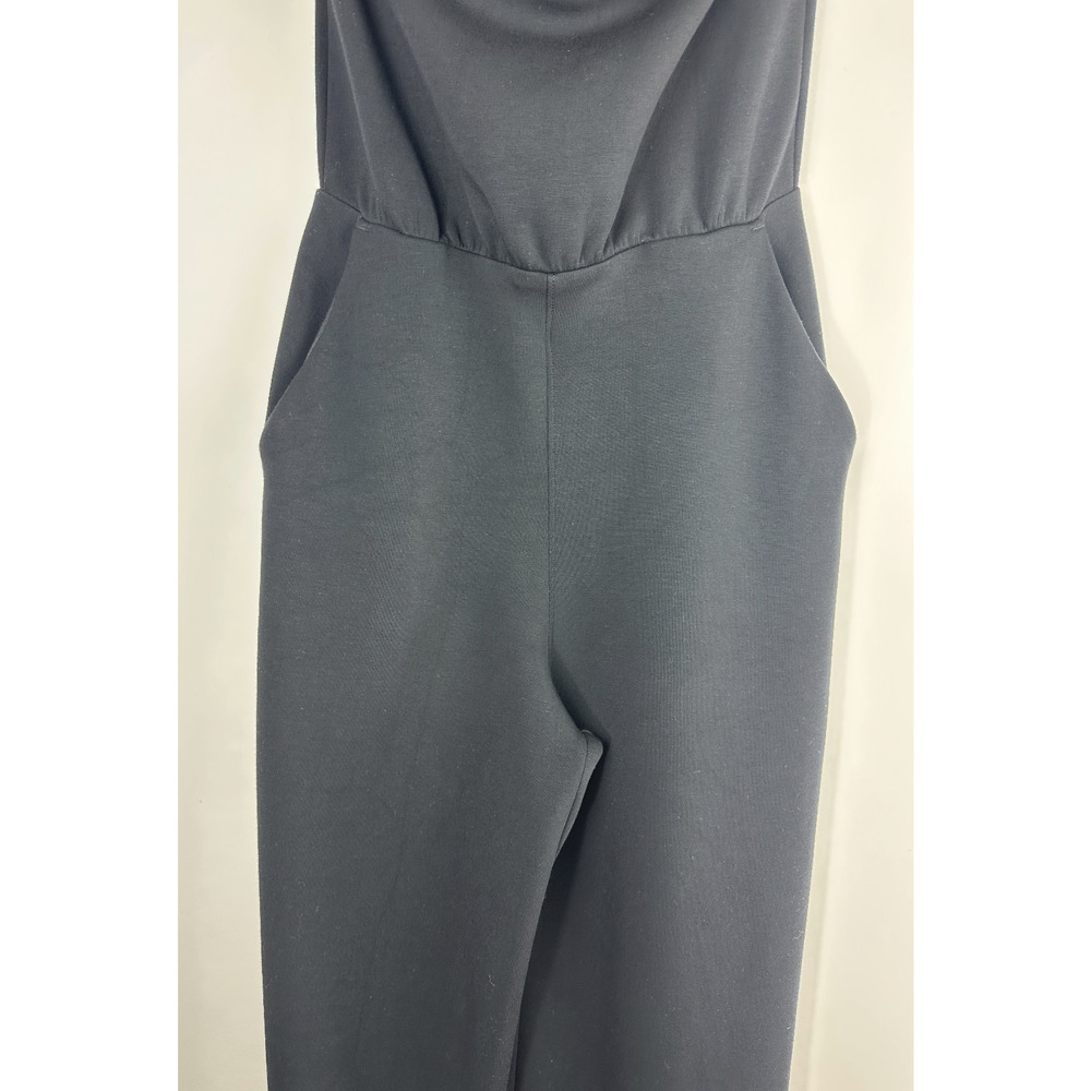 Spanx AirEssentials Strapless Jumpsuit Black Aireluxe Stretch 50771R Size Small - Picture 4 of 13